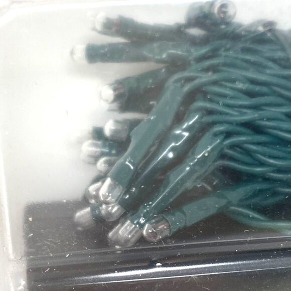 Celebrate It 20 Clear Battery Operated Crafting Lights Mini Trees Wreaths Decor - Picture 3 of 6